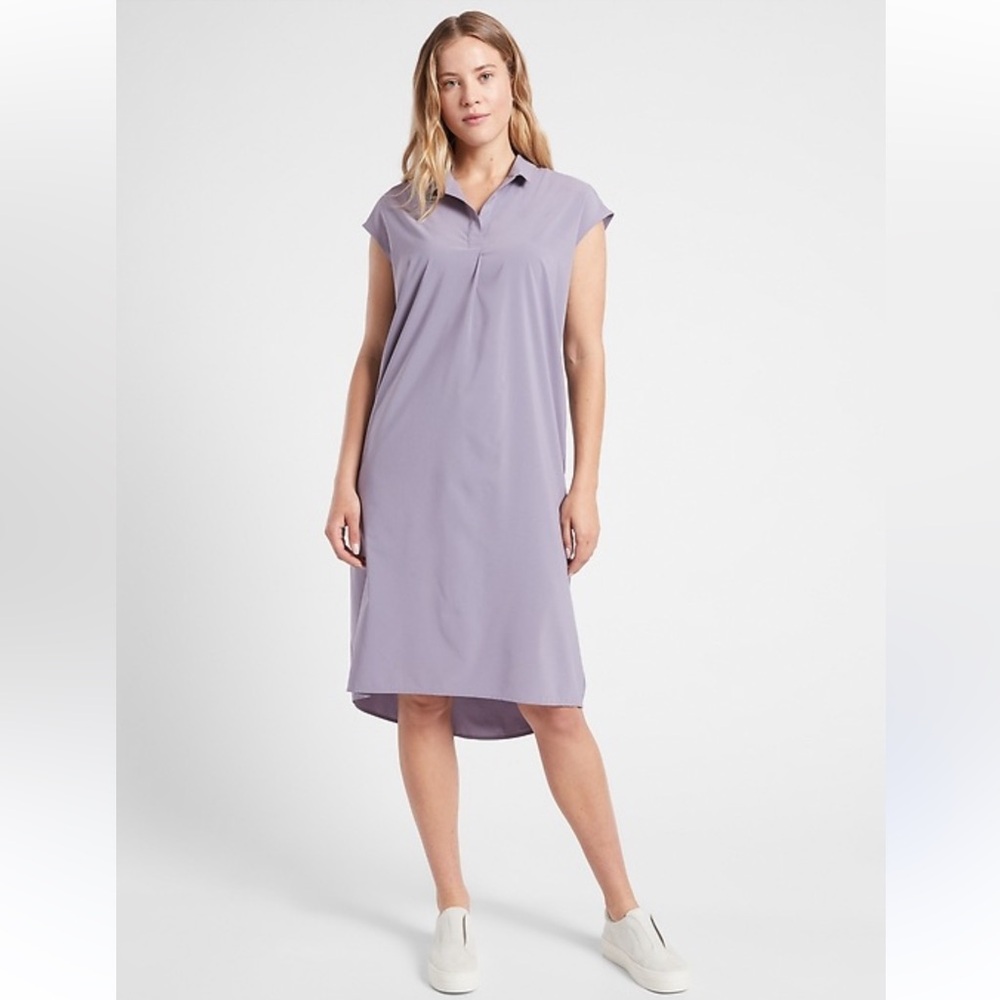 Athleta Daybreak Dress in Lavender